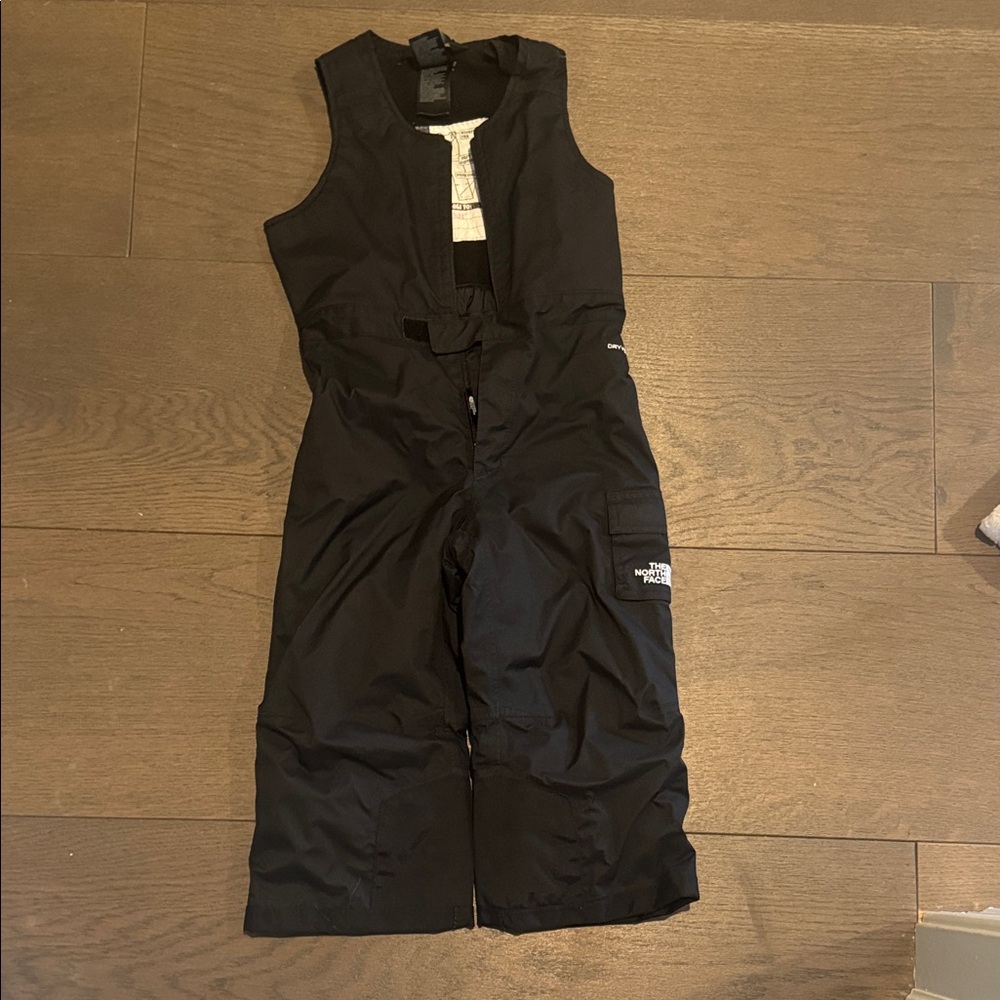 The North Face Black Insulated Bib Overalls